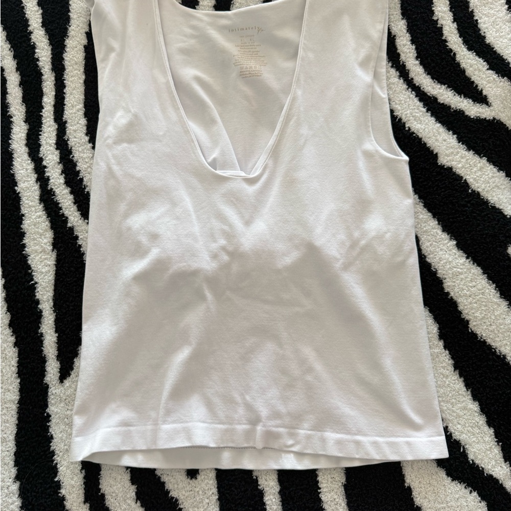 Free People White Tank Top